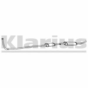 Klarius 270003 End Silencer 270003: Buy near me at 2407.PL in Poland at an Affordable price!