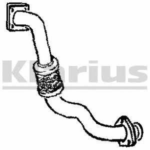Klarius 301216 Exhaust pipe 301216: Buy near me in Poland at 2407.PL - Good price!