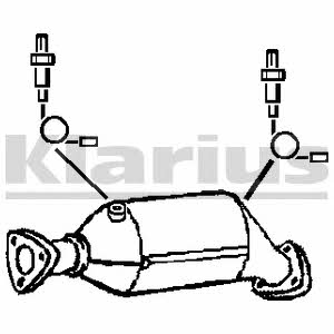 Klarius 322035 Catalytic Converter 322035: Buy near me in Poland at 2407.PL - Good price!