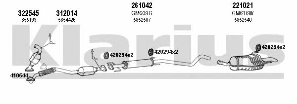  391628E Układ wydechowy 391628E: Dobra cena w Polsce na 2407.PL - Kup Teraz!