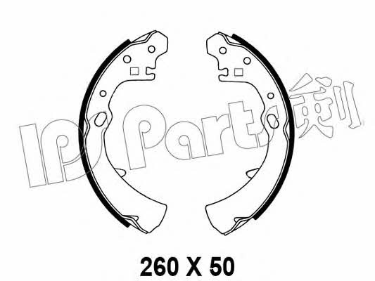 Ips parts IBL-4137 Disc brake pad set IBL4137: Buy near me at 2407.PL in Poland at an Affordable price!