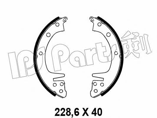 Ips parts IBL-4502 Тормозные колодки, комплект IBL4502: Отличная цена - Купить в Польше на 2407.PL!