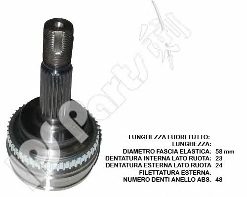 Ips parts ICJ-10295 CV joint ICJ10295: Buy near me in Poland at 2407.PL - Good price!