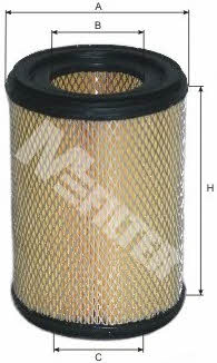 M-Filter A 395 Air filter A395: Buy near me in Poland at 2407.PL - Good price!