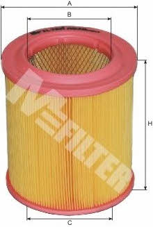 M-Filter A 548 Air filter A548: Buy near me in Poland at 2407.PL - Good price!