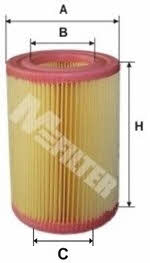 M-Filter A 8025 Air filter A8025: Buy near me in Poland at 2407.PL - Good price!