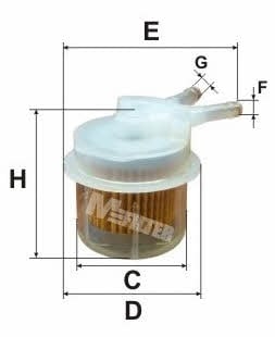 M-Filter BF 03 Fuel filter BF03: Buy near me in Poland at 2407.PL - Good price!