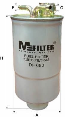 M-Filter DF 693 Fuel filter DF693: Buy near me in Poland at 2407.PL - Good price!