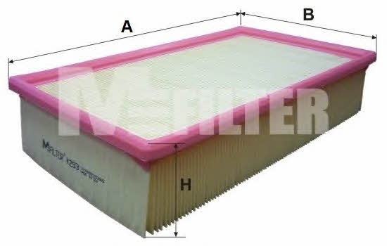 M-Filter K 293 Air filter K293: Buy near me in Poland at 2407.PL - Good price!