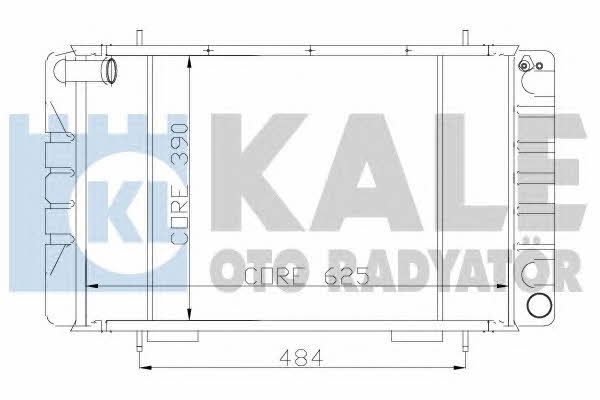 Kale Oto Radiator 128999 Радиатор охлаждения двигателя 128999: Отличная цена - Купить в Польше на 2407.PL!