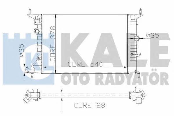 Kale Oto Radiator 177200 Chłodnica, układ chłodzenia silnika 177200: Dobra cena w Polsce na 2407.PL - Kup Teraz!
