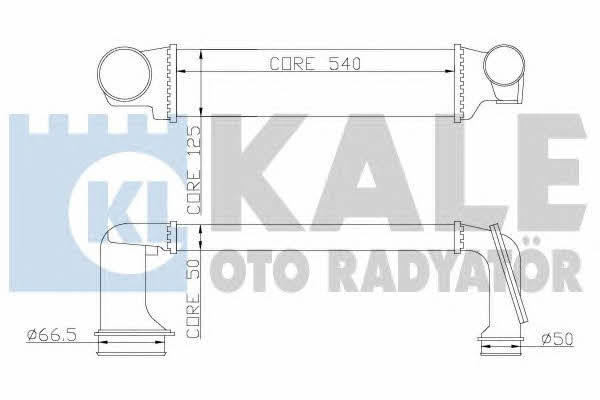 Kale Oto Radiator 343300 Інтеркулер 343300: Приваблива ціна - Купити у Польщі на 2407.PL!