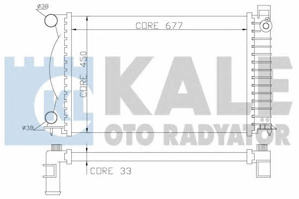 Kale Oto Radiator 353100 Chłodnica, układ chłodzenia silnika 353100: Dobra cena w Polsce na 2407.PL - Kup Teraz!