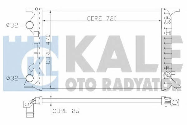 Kale Oto Radiator 353400 Chłodnica, układ chłodzenia silnika 353400: Dobra cena w Polsce na 2407.PL - Kup Teraz!