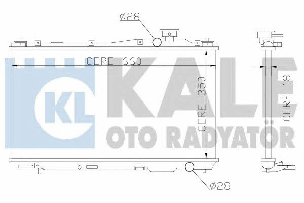 Kale Oto Radiator 357000 Kühler motorkühlung 357000: Kaufen Sie zu einem guten Preis in Polen bei 2407.PL!