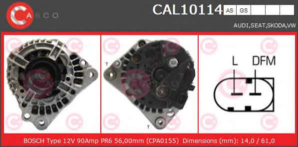 Casco CAL10114GS Generator CAL10114GS: Kaufen Sie zu einem guten Preis in Polen bei 2407.PL!