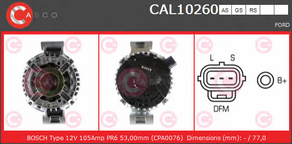 Casco CAL10260RS Generator CAL10260RS: Kaufen Sie zu einem guten Preis in Polen bei 2407.PL!