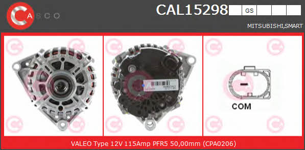 Casco CAL15298GS Alternator CAL15298GS: Dobra cena w Polsce na 2407.PL - Kup Teraz!