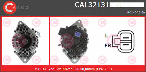 Casco CAL32131GS Alternator CAL32131GS: Dobra cena w Polsce na 2407.PL - Kup Teraz!