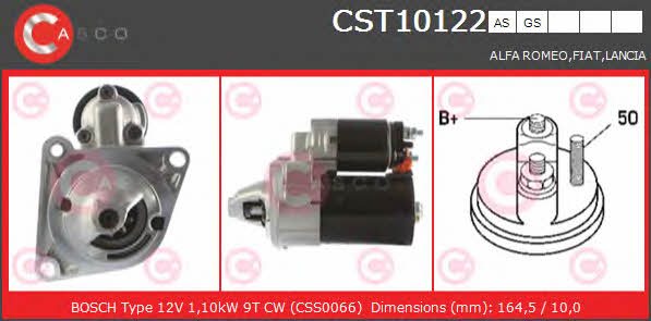 Casco CST10122GS Стартер CST10122GS: Отличная цена - Купить в Польше на 2407.PL!