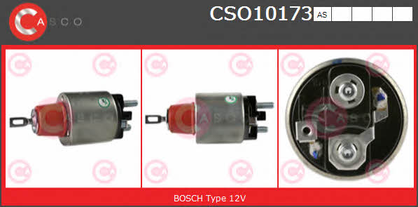 Casco CSO10173AS Solenoid switch, starter CSO10173AS: Buy near me at 2407.PL in Poland at an Affordable price!