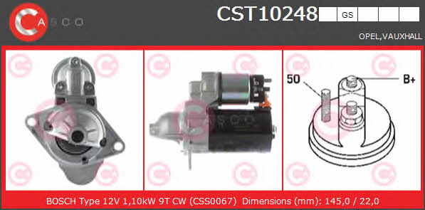 Casco CST10248GS Starter CST10248GS: Buy near me in Poland at 2407.PL - Good price!