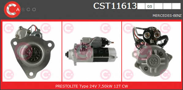 Casco CST11613GS Anlasser CST11613GS: Kaufen Sie zu einem guten Preis in Polen bei 2407.PL!