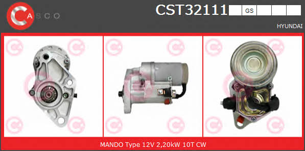 Casco CST32111GS Starter CST32111GS: Buy near me in Poland at 2407.PL - Good price!