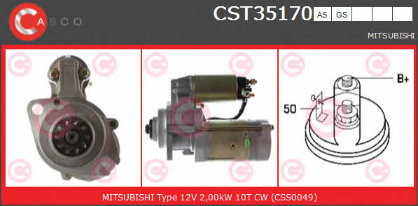 Casco CST35170AS Anlasser CST35170AS: Kaufen Sie zu einem guten Preis in Polen bei 2407.PL!