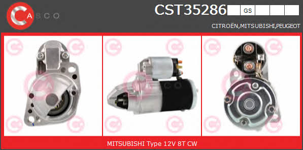 Casco CST35286GS Стартер CST35286GS: Отличная цена - Купить в Польше на 2407.PL!