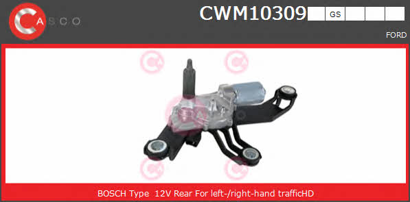 Casco CWM10309GS Silnik wycieraczki szyby CWM10309GS: Dobra cena w Polsce na 2407.PL - Kup Teraz!