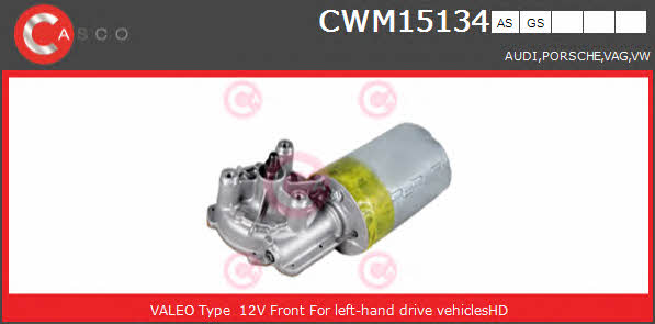 Casco CWM15134AS Wipe motor CWM15134AS: Buy near me at 2407.PL in Poland at an Affordable price!