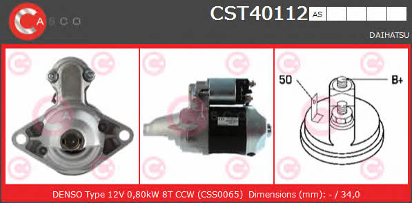 Casco CST40112AS Anlasser CST40112AS: Kaufen Sie zu einem guten Preis in Polen bei 2407.PL!
