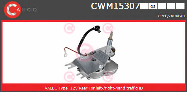 Casco CWM15307GS Мотор стеклоочистителя CWM15307GS: Отличная цена - Купить в Польше на 2407.PL!