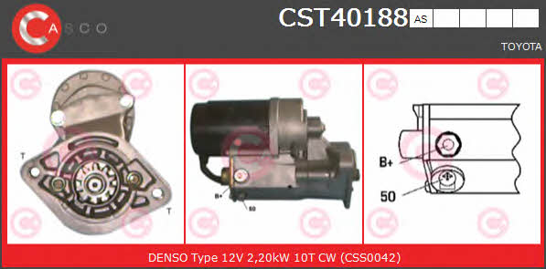 Casco CST40188AS Starter CST40188AS: Buy near me in Poland at 2407.PL - Good price!