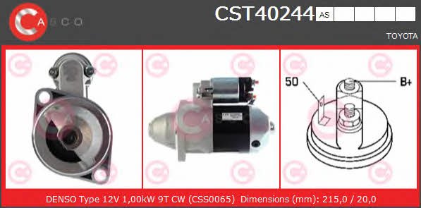 Casco CST40244AS Starter CST40244AS: Buy near me in Poland at 2407.PL - Good price!