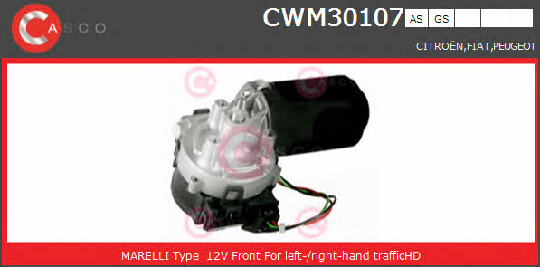 Casco CWM30107AS Wipe motor CWM30107AS: Buy near me in Poland at 2407.PL - Good price!