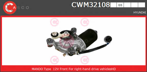 Casco CWM32108GS Мотор склоочисника CWM32108GS: Приваблива ціна - Купити у Польщі на 2407.PL!