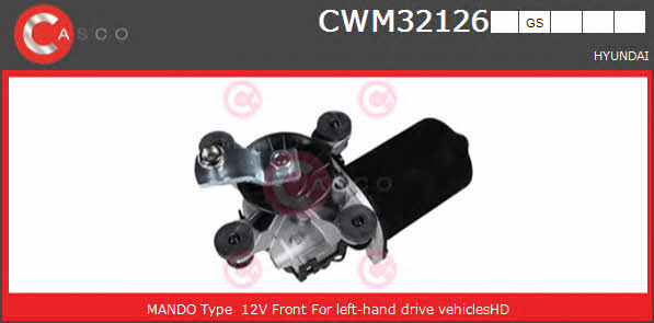 Casco CWM32126GS Wipe motor CWM32126GS: Buy near me in Poland at 2407.PL - Good price!
