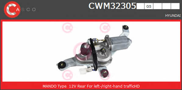 Casco CWM32305GS Мотор склоочисника CWM32305GS: Приваблива ціна - Купити у Польщі на 2407.PL!