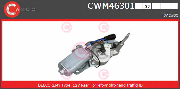 Casco CWM46301GS Мотор склоочисника CWM46301GS: Приваблива ціна - Купити у Польщі на 2407.PL!