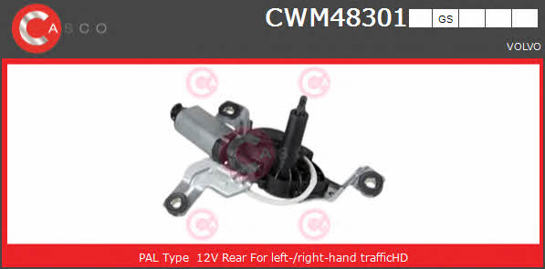 Casco CWM48301GS Wipe motor CWM48301GS: Buy near me in Poland at 2407.PL - Good price!