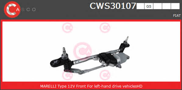 Casco CWS30107GS Window Wiper System CWS30107GS: Buy near me in Poland at 2407.PL - Good price!