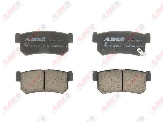 ABE C20008ABE Rear disc brake pads, set C20008ABE: Buy near me in Poland at 2407.PL - Good price!