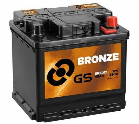 Gs BRZ012 Battery Gs 12V 45AH 380A(EN) R+ BRZ012: Buy near me in Poland at 2407.PL - Good price!