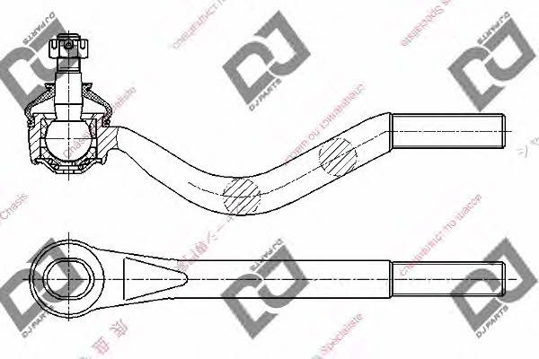 Dj parts DE1406 Końcówka poprzecznego drążka kierowniczego DE1406: Dobra cena w Polsce na 2407.PL - Kup Teraz!
