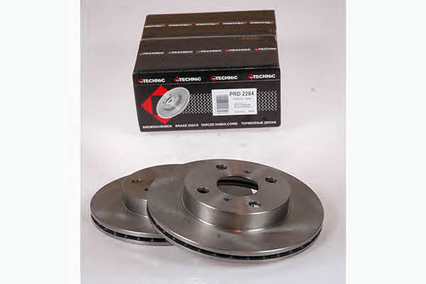 Protechnic PRD2284 Front brake disc ventilated PRD2284: Buy near me in Poland at 2407.PL - Good price!