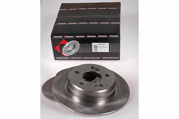 Protechnic PRD5251 Rear brake disc, non-ventilated PRD5251: Buy near me in Poland at 2407.PL - Good price!