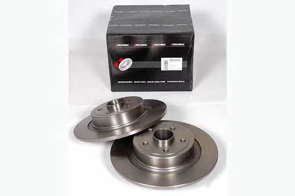 Protechnic PRD5321B Rear brake disc, non-ventilated PRD5321B: Buy near me in Poland at 2407.PL - Good price!