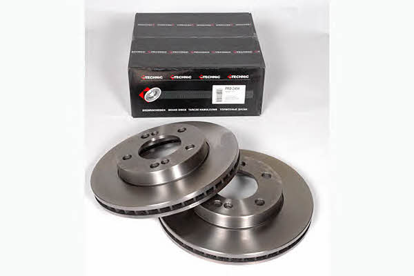 Protechnic PRD2494 Front brake disc ventilated PRD2494: Buy near me in Poland at 2407.PL - Good price!
